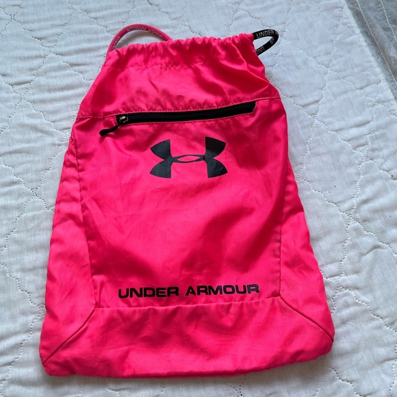 Under Armour Pink Drawstring Bag - Picture 1 of 2